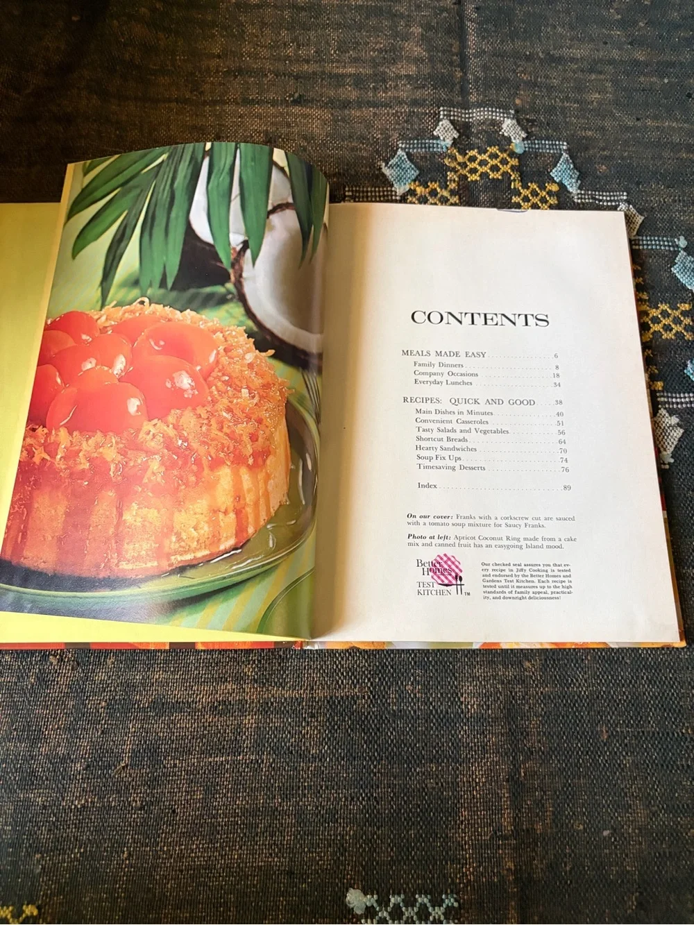Better Homes and Gardens Jiffy Cooking circa 1967